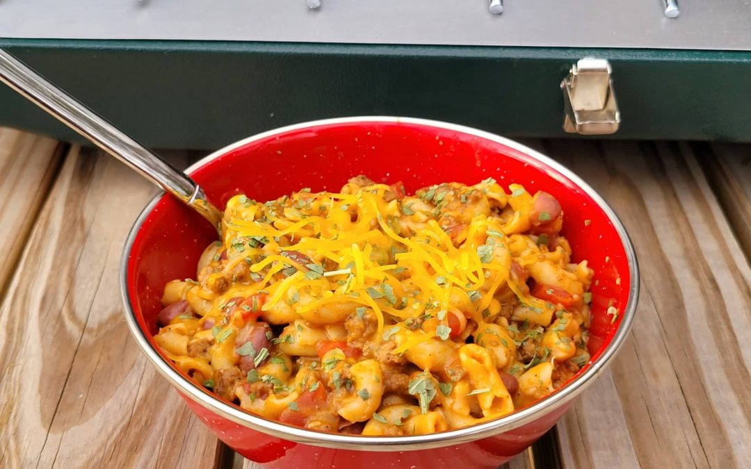 Camping Chili Mac {with Gluten and Dairy-Free Options}