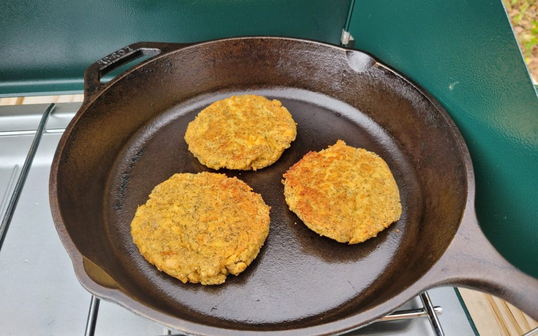 Camping Stove Salmon Patties {with Gluten-Free Option}