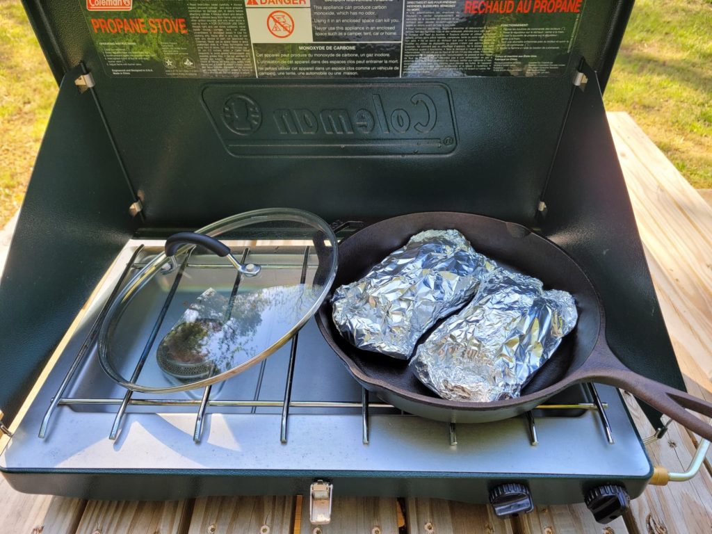 Camp Stove Foil Packets
