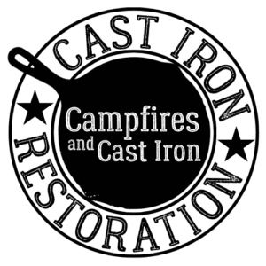Campfires and Cast Iron - cast iron restoration services logo 