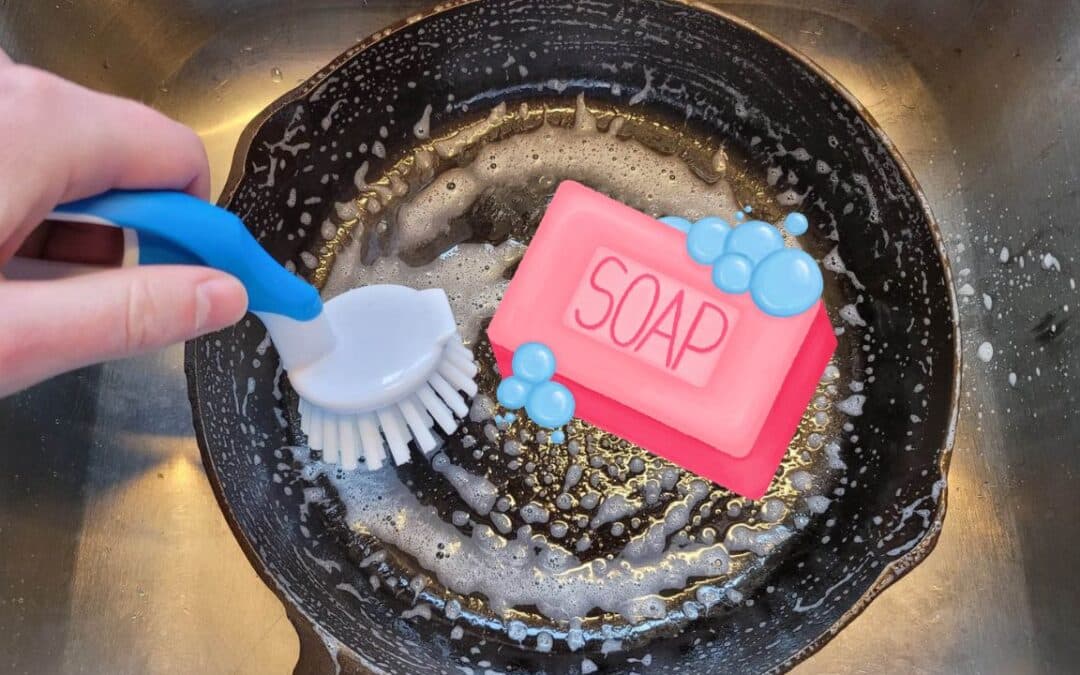 How To Safely Wash Cast Iron With Soap + Best Soaps To Use