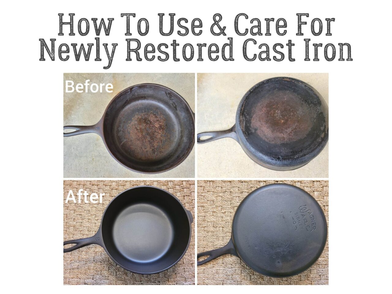 Campfires and Cast Iron - Camping Recipes & Cast Iron Care
